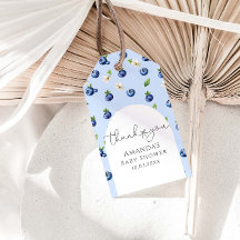 Berry Sweet Blueberry Baby Shower Thank You