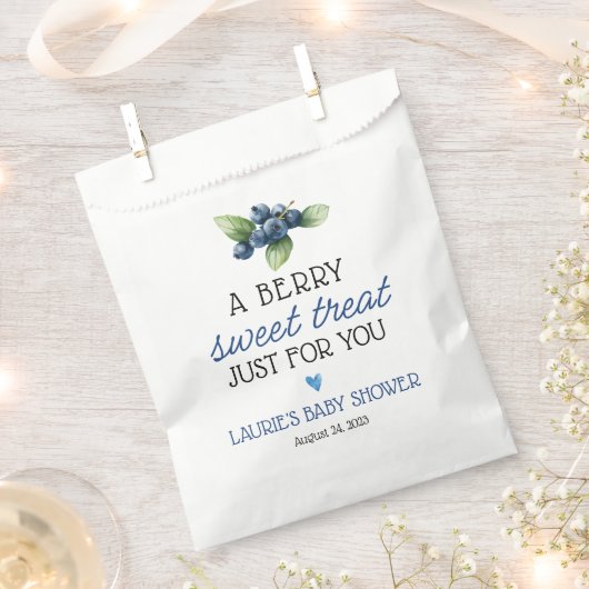 Berry Sweet Blueberry Geschenktütchen (Ausgeschnitten)
