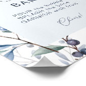 Berry Sweet Blueberry Mama-osa Bar Poster (Ecke)