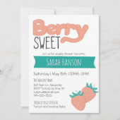 Berry Sweet Bold Einladung (Vorderseite)