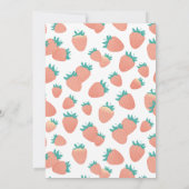 Berry Sweet Bold Einladung (Rückseite)