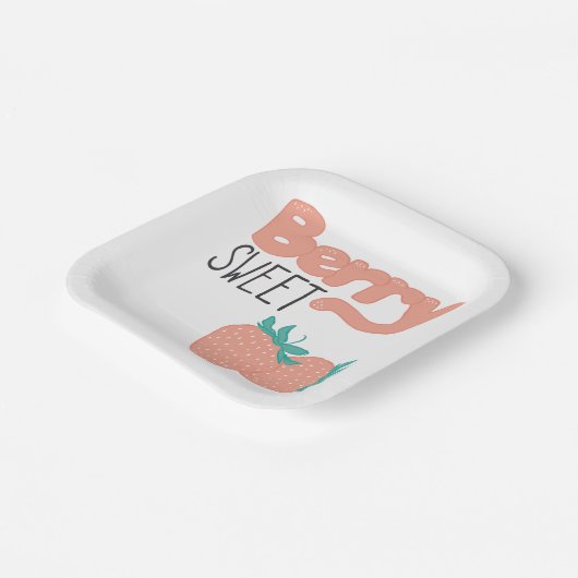 Berry Sweet Bold Pappteller (Gewinkelt)