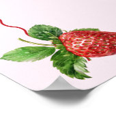 Berry Sweet Brautparty Begrüßungszeichen Poster (Ecke)