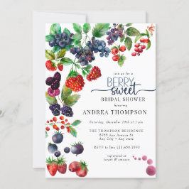 Berry Sweet Brautparty Einladung