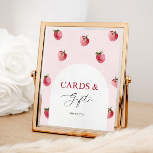 Berry Sweet Cards und Geschenke Poster