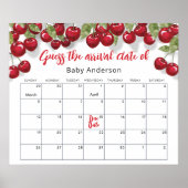 Berry Sweet Cherry rät das Fälligkeitspenster Poster (Vorne)