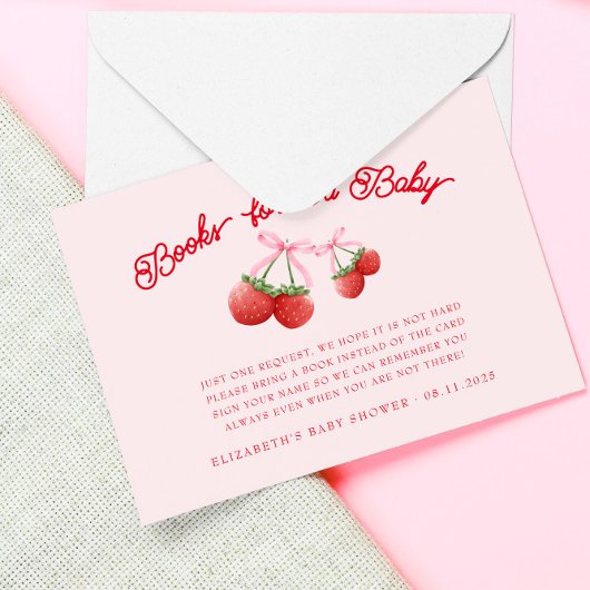 Berry Sweet Coquette Books for Baby Begleitkarte