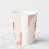 Berry Sweet Cute Baby Shower Pappbecher (Rechts)