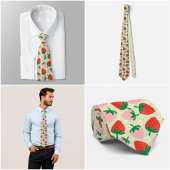 Berry Sweet Delights  Olive Green Krawatte