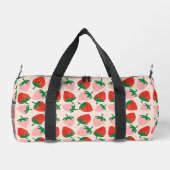 Berry Sweet Delights  Sanftes Rosa Duffle Bag (Rückseite)