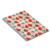 Berry Sweet Delights Sanftes Rosa Notizblock (Rechte Seite)