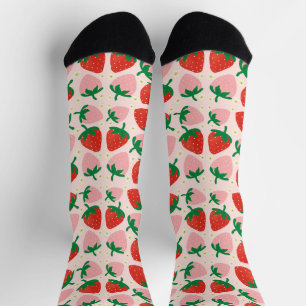 Berry Sweet Delights  Sanftes Rosa Socken