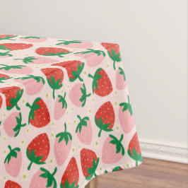 Berry Sweet Delights Sanftes Rosa Tischdecke