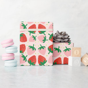 Berry Sweet Delights Soft Pink Geschenkpapier