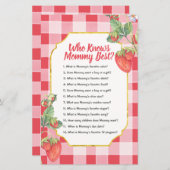 Berry Sweet, der das beste Spielepapier von Mommy (Vorne/Hinten)