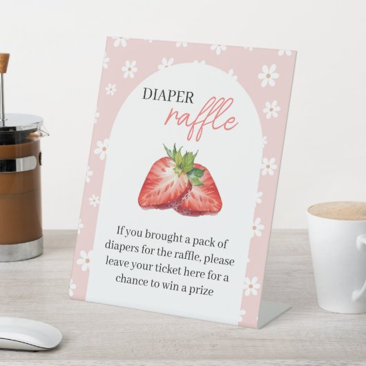 Berry Sweet Diaper Raffle Sockelschild (In SItu)