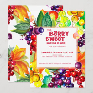 Berry Sweet Einladung
