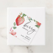 Berry Sweet Floral Baby Dusche Geschenkanhänger (Beispiel)