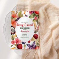 Berry Sweet Fruit Baby Dusche