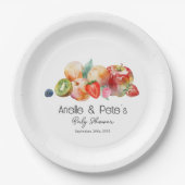 Berry Sweet Fruit Baby Dusche Pappteller (Vorderseite)