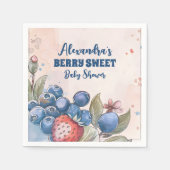 Berry Sweet Fruit Baby Dusche Serviette (Vorderseite)