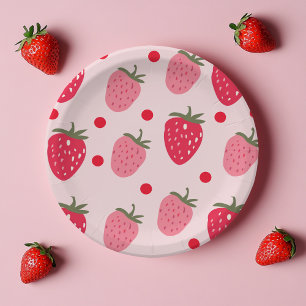 Berry Sweet Geburtstag mit Strawberry Pappteller