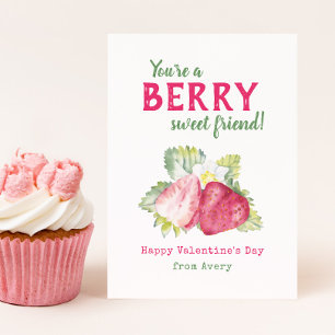 Berry Sweet Kids Classroom Valentinische Karten