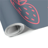 Berry Sweet Moments Wrapping Paper Geschenkpapier (Rolleneckpunkt)