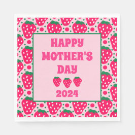 Berry Sweet Mother's Day Brunch Party Serviette