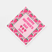Berry Sweet Mother's Day Brunch Party Serviette (Ecke)