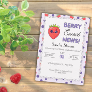 Berry Sweet News! Einladung zum Geburtstag