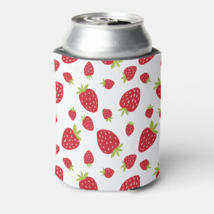 Berry Sweet Niedlich Strawberry Muster Geburtstag Dosenkühler