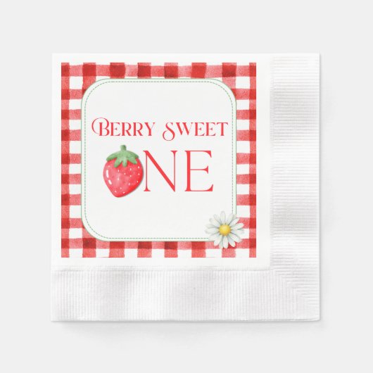 Berry Sweet One Dessertserviette Serviette (Vorderseite)