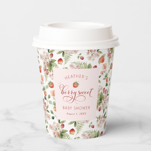 Berry Sweet Pappbecher (Rückseite)