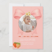 Berry Sweet Party Einladung (Rückseite)