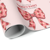 Berry Sweet Party Einladung Geschenkpapier (Rolleneckpunkt)