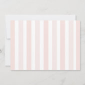 Berry Sweet Pink Foto Erster Geburtstag Einladung (Rückseite)