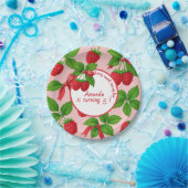 Berry Sweet Raspberry Kindergeburtstag Party - Pappteller (Party)