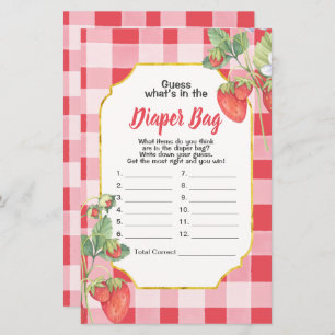 Berry Sweet rät, was in der Windeltasche ist