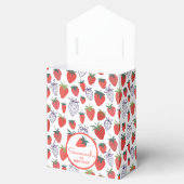 Berry Sweet Red Strawberry Birthday Favor Box Geschenkschachtel (Geöffnet)