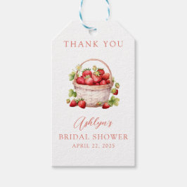Berry Sweet Red Strawberry Vielen Dank für Ihre Un Geschenkanhänger