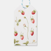 Berry Sweet Red Strawberry Vielen Dank für Ihre Un Geschenkanhänger (Rückseite)