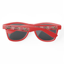 Berry Sweet Rote Erdbeer-Sommer-Sonnenbrille