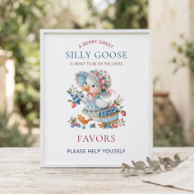 Berry Sweet Silly Goose Geschenkanhänger Schild Ba