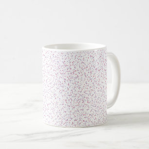 Berry Sweet Speckled Pink & Lila Dots Kaffeetasse