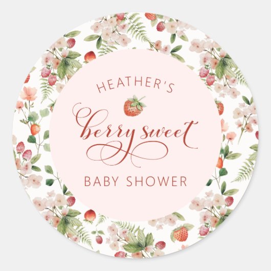 Berry Sweet Sticker (Vorderseite)