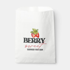Berry Sweet Strawberries Babydusche Geschenktütchen
