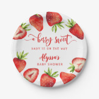 Berry Sweet Strawberries Girl Baby Dusche