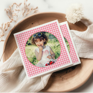 Berry Sweet Strawberry 1. Geburtstag Party Serviette