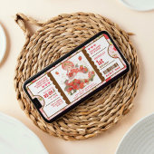 Berry Sweet Strawberry 1. Geburtstagskarte Einladung